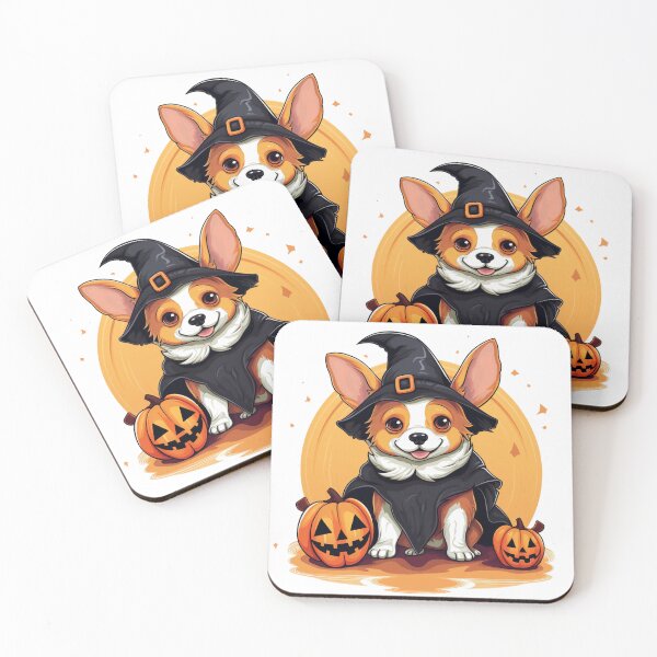 Item preview, Pumpkin Corgi Halloween Cute Corgi in Pumpkin Costume designed and sold by ArtFromBeyond.
