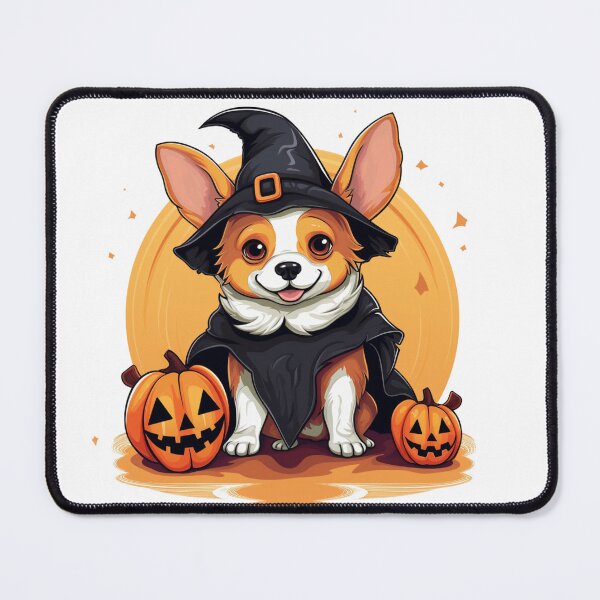 Item preview, Pumpkin Corgi Halloween Cute Corgi in Pumpkin Costume designed and sold by ArtFromBeyond.