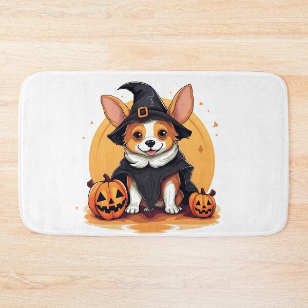 Item preview, Pumpkin Corgi Halloween Cute Corgi in Pumpkin Costume designed and sold by ArtFromBeyond.