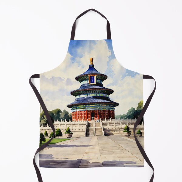 Item preview, A Watercolor Design of Beijing Temple of Heaven - China designed and sold by Sketch-Shack.
