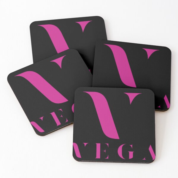 Item preview, V - VEGA - Logo & Font Fucsia Pattern designed and sold by Simone Morana Cyla.