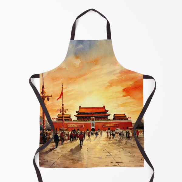 Item preview, A Watercolor Design of Beijing Tiananmen Square - China designed and sold by Sketch-Shack.