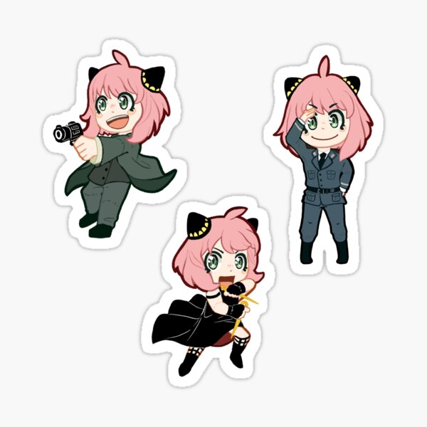 For ANYA FORGER PEEKER Sticker - Funny Anime Meme Decal - *PREMlUM