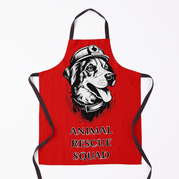 Item preview, Service Animals (1.3)(white) Animal Rescue Squad designed and sold by atzek.