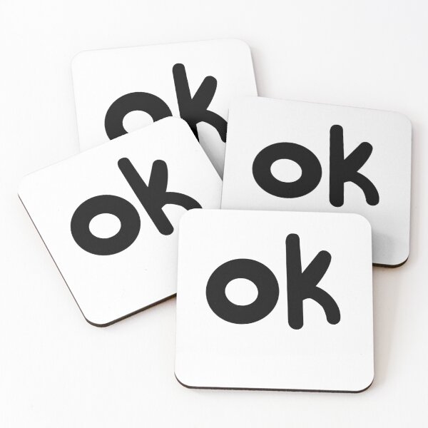 Item preview, A big screen with a drawing of the word ok. designed and sold by lukesubbby.