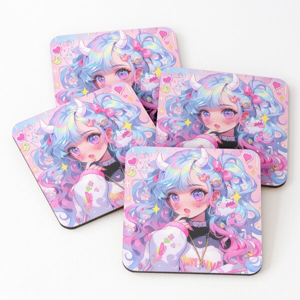 Item preview, Adorable Harajuku Kei Anime Girl designed and sold by bubblegoth.