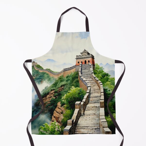 Item preview, A Watercolor Design of The Great Wall of China - China designed and sold by Sketch-Shack.