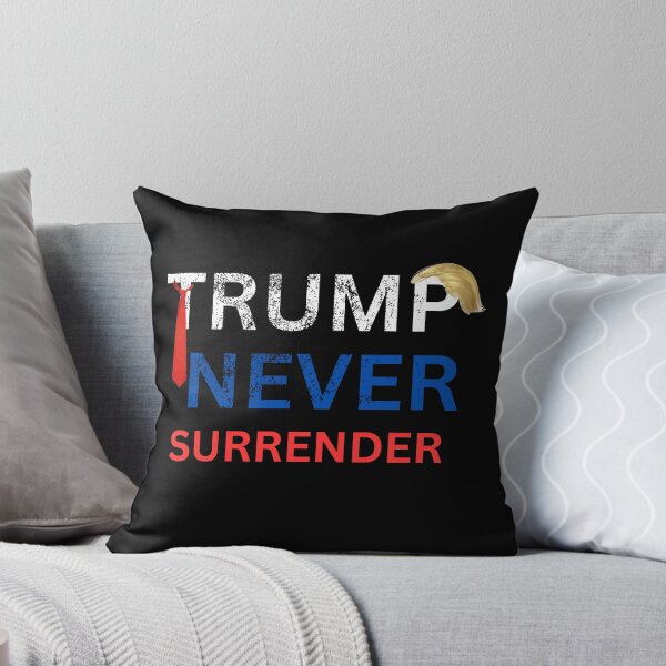 Item preview, TRUMP NEVER SURRENDER 2024 designed and sold by ANNINOART ⭐⭐⭐⭐⭐.