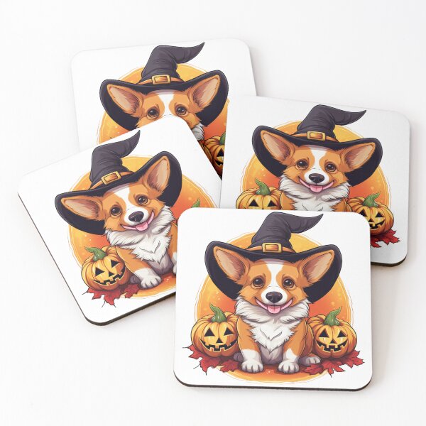 Item preview, Pumpkin Corgi Halloween Cute Corgi in Pumpkin Costume designed and sold by ArtFromBeyond.