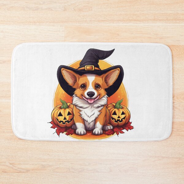 Item preview, Pumpkin Corgi Halloween Cute Corgi in Pumpkin Costume designed and sold by ArtFromBeyond.