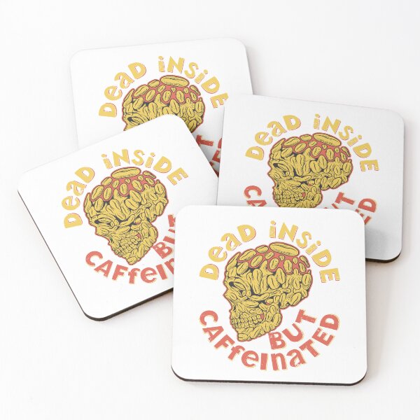 Item preview, Dead Inside But Caffeinated, Classic T-shirt designed and sold by ArtIlusshop.