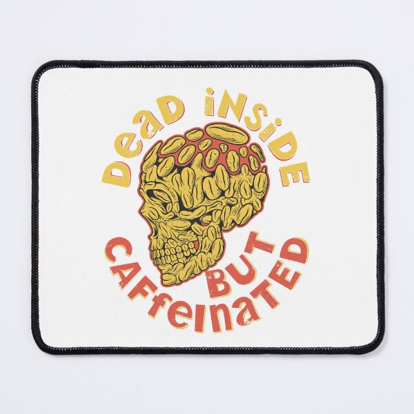 Item preview, Dead Inside But Caffeinated, Classic T-shirt designed and sold by ArtIlusshop.