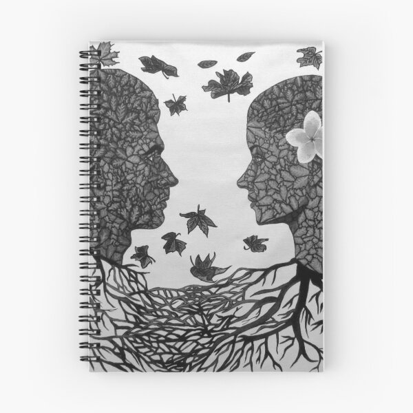 Item preview, Nurturing Life: Embracing Greenery for Our Survival Greyscale designed and sold by MubaraksArt.