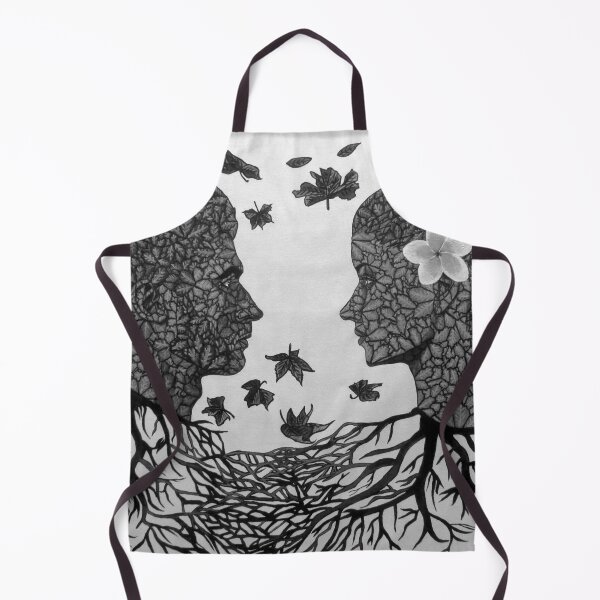 Item preview, Nurturing Life: Embracing Greenery for Our Survival Greyscale designed and sold by MubaraksArt.
