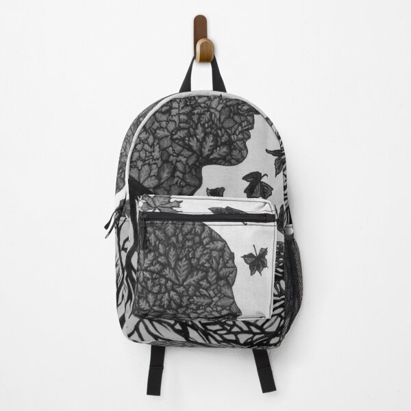 Item preview, Nurturing Life: Embracing Greenery for Our Survival Greyscale designed and sold by MubaraksArt.
