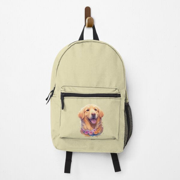 Item preview, Golden Retriever Puppy Campfire Comic Cartoon designed and sold by Petsthetic.