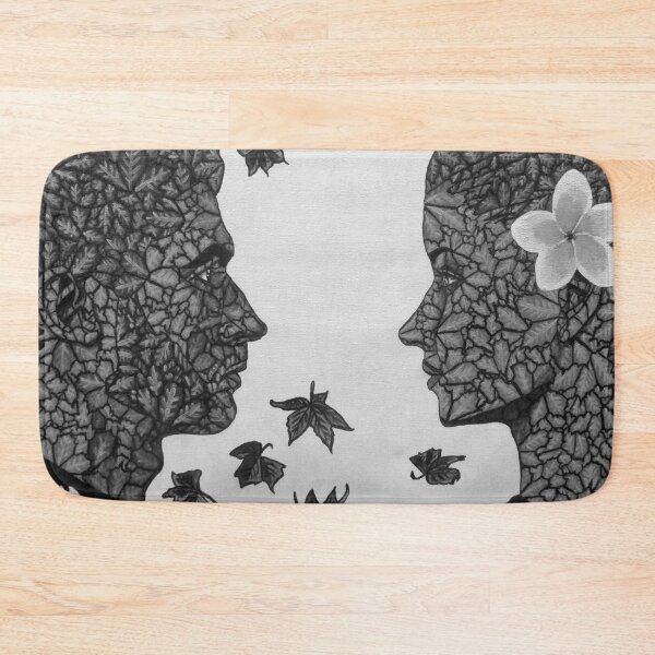 Item preview, Nurturing Life: Embracing Greenery for Our Survival Greyscale designed and sold by MubaraksArt.