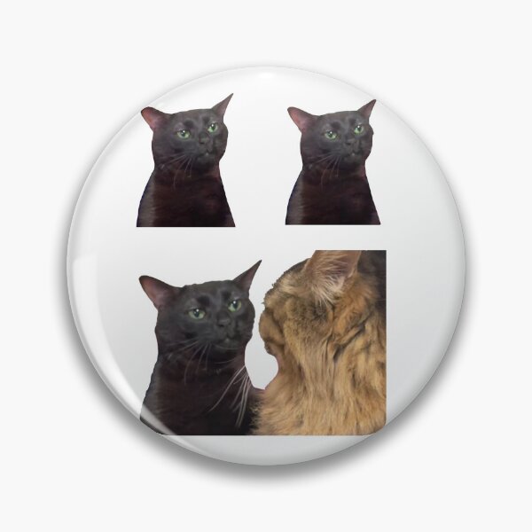 Item preview, Zoned Out Cat, Black cat zoned out, Zoned Out Cat meme designed and sold by raspeed.
