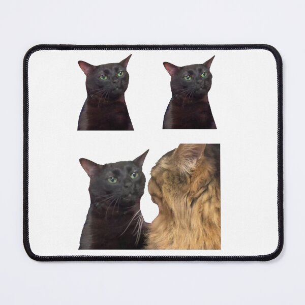 Item preview, Zoned Out Cat, Black cat zoned out, Zoned Out Cat meme designed and sold by raspeed.