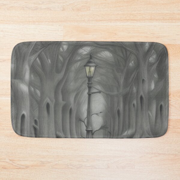Item preview, The lamppost in the forest designed and sold by Glenbobagins.