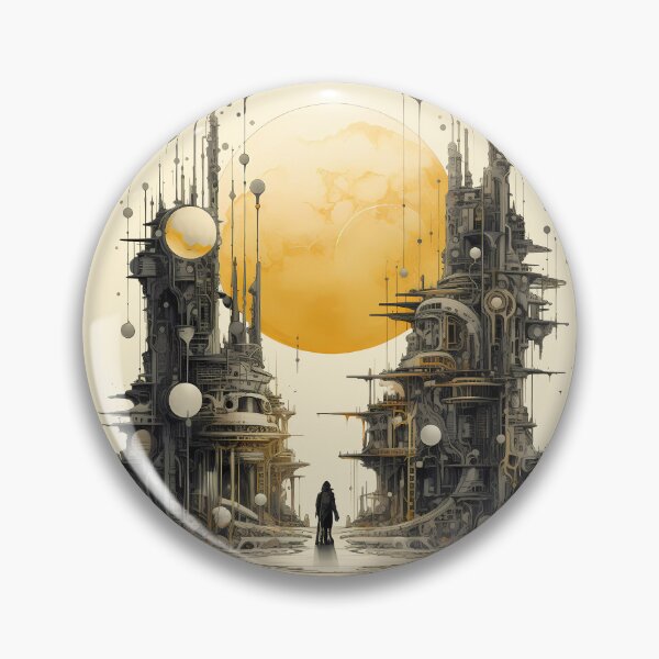 Artikelvorschau, Solarpunk-Stadtbild entworfen und verkauft von Newma2112.