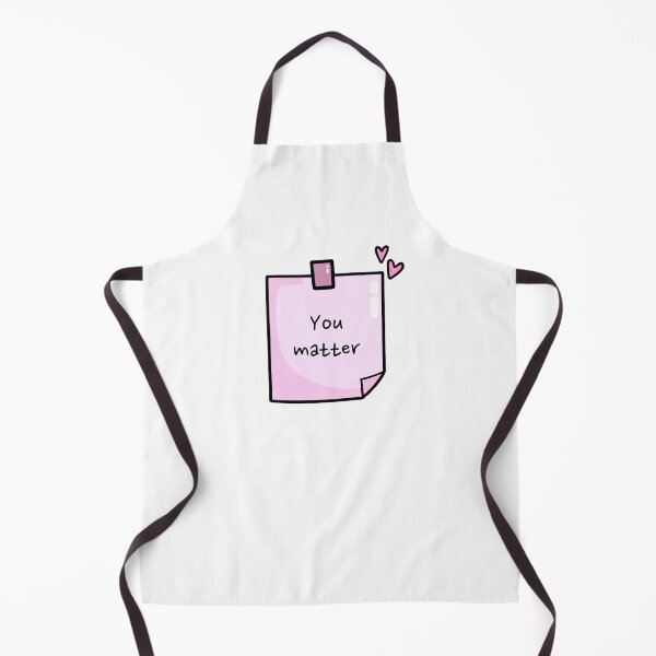 Item preview, "You matter" Pink Motivational Sticky Note designed and sold by wonderxwander.