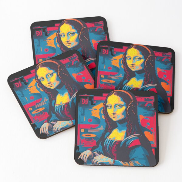 Item preview, DJ Mona Lisa designed and sold by ZenStickConcept.