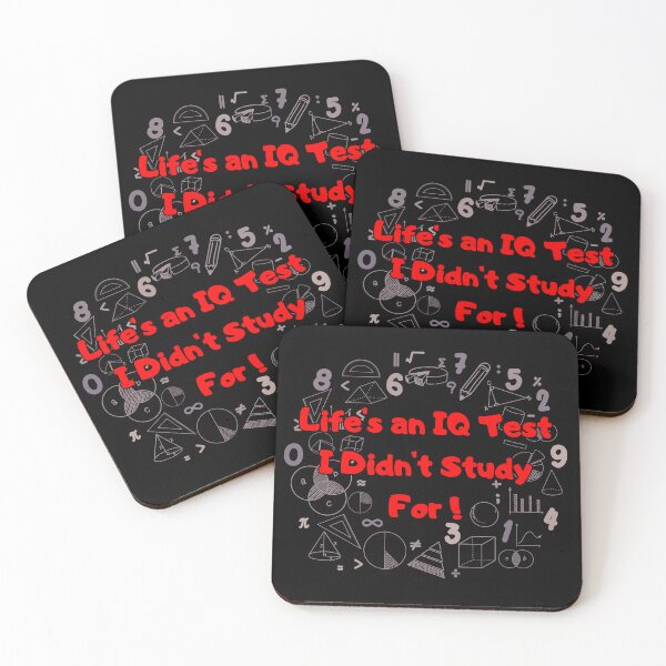 Item preview, Life is an IQ Test I Didnt Study For designed and sold by CherylinChicTee.