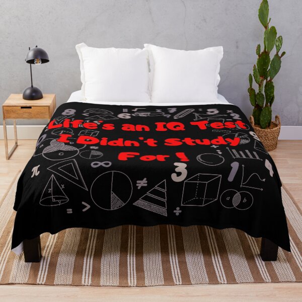 Item preview, Life is an IQ Test I Didnt Study For designed and sold by CherylinChicTee.