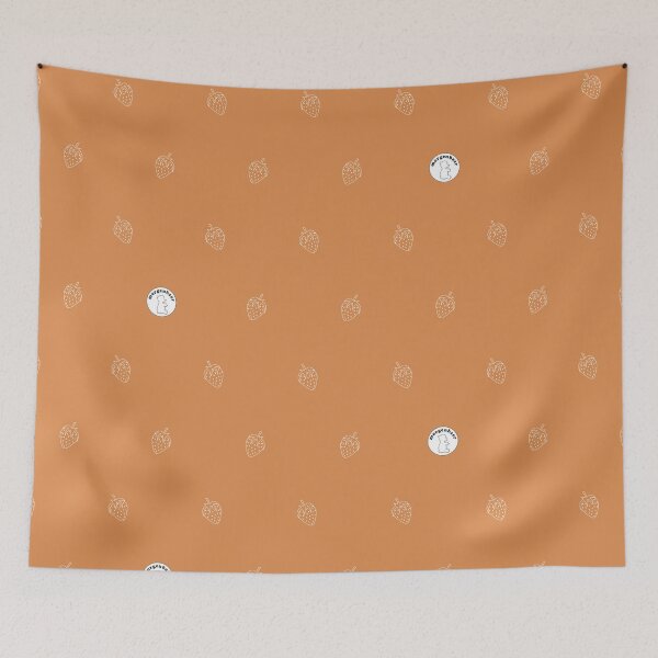 Item preview, Minimalist Strawberry Pattern White Strawberry Repeating Pattern designed and sold by morgenbaer.