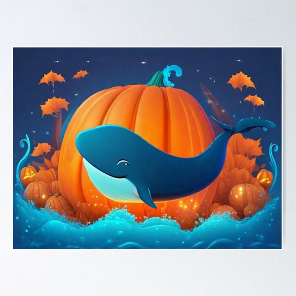 Item preview, Fintastic Halloween Sea Creatures - Spooky and Sweet Ocean Animal Designs designed and sold by blue-planet-art.