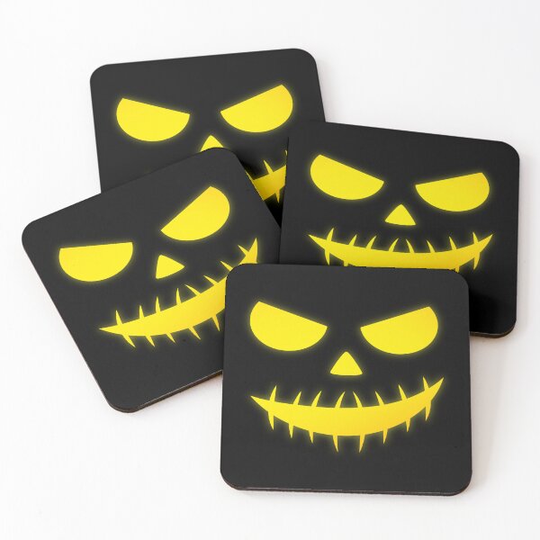 Item preview, Ghoulish Glam: Discover the Sinister Charm of Our Pumpkin Face Halloween Creation - Ghostly Glow designed and sold by Sun Sand & Sea Art.