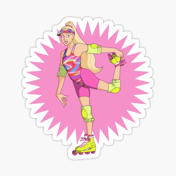 Item preview, Barbie Rollerskates designed and sold by verbatimmm.