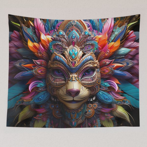 Item preview, Colorful Mask Image designed and sold by MyEZStyle.