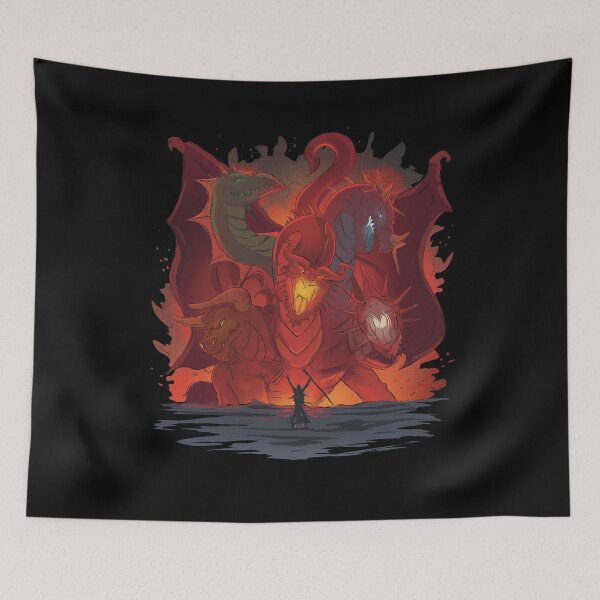 Item preview, Summoner's Triumph: Wizard & The Five-Headed Dragon - RPG Lover designed and sold by Zanda-Nerd-Shop.