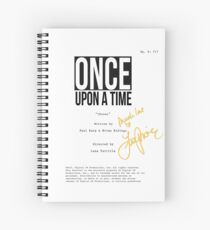 OUAT Script - Lana Parrilla Director Spiral Notebook