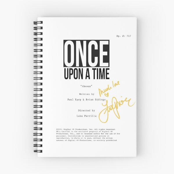 Item preview, OUAT Script - Lana Parrilla Director designed and sold by CapnMarshmallow.