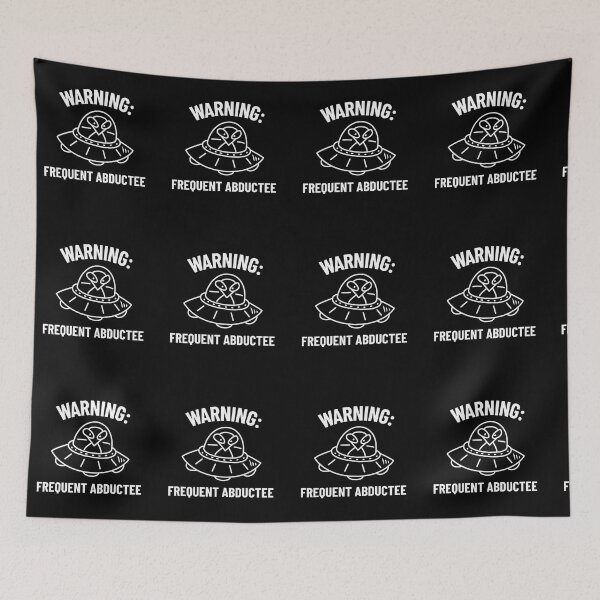 Item preview, warning: frequent abductee designed and sold by jualcantara.