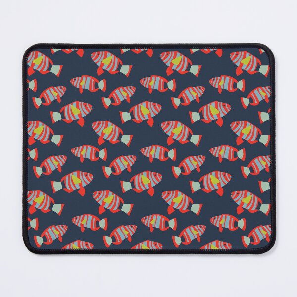 Item preview, Harlequin Tusk Fish Pattern designed and sold by babybigfoot.
