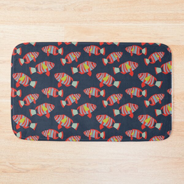 Item preview, Harlequin Tusk Fish Pattern designed and sold by babybigfoot.