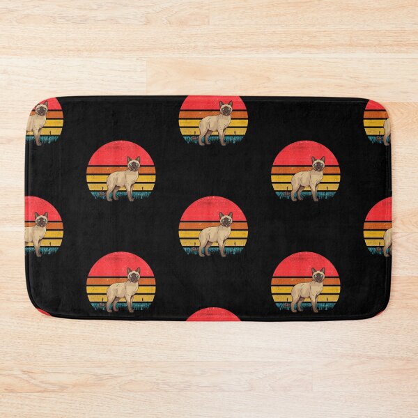 Item preview, Siamese Cat Vintage Retro Sunset designed and sold by rafaeltto.