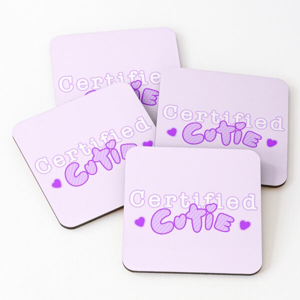 Item preview, Certified Cutie! (Purple) designed and sold by Scruffy447.