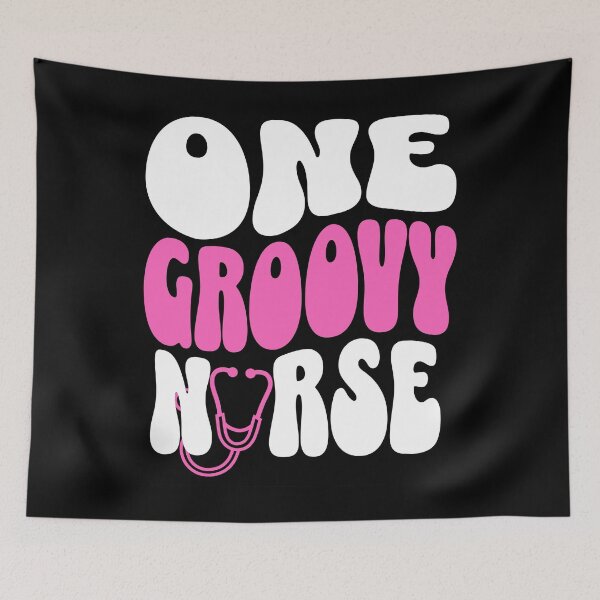 Item preview, One Groovy Nurse - Perfect nurse gift designed and sold by Zandalus.