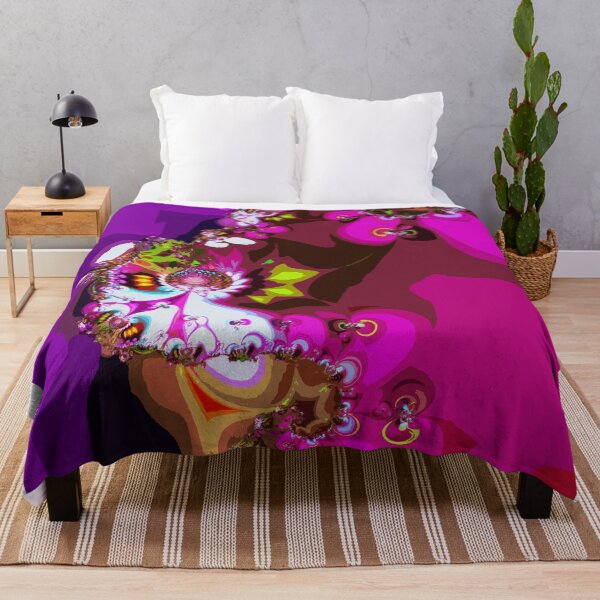 Item preview, A play of colors and structures on a purple background designed and sold by Ivicaartist.