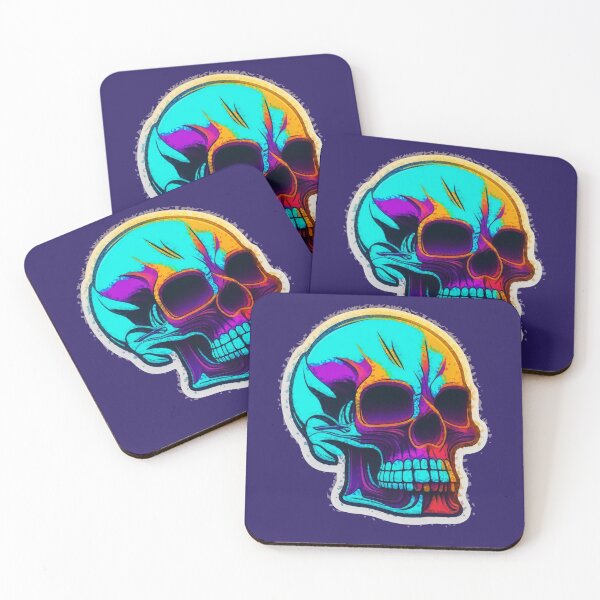 Item preview, Return of the Psychedelic Skull Sticker designed and sold by DeftWookie.