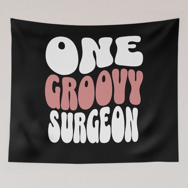 Item preview, One Groovy Surgeon - Perfect surgeon gift designed and sold by Zandalus.