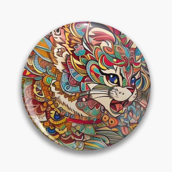 Item preview, Kitten Face Abstract  designed and sold by Dana Roper.
