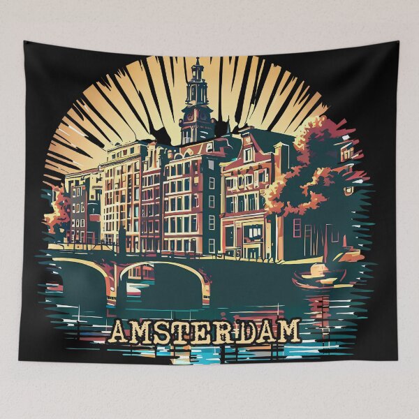 Aperçu de l'œuvre Amsterdam créée et vendue par OzzFrequency.