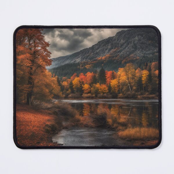 Item preview, Fall Lake Scene  designed and sold by CloudyIdeas3288.
