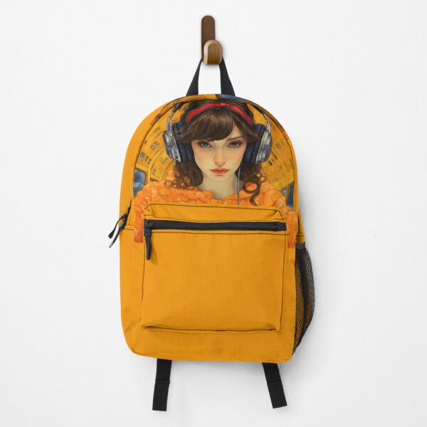 Item preview, Surrealist Portrait of a Pretty Girl Listening to Dream Cloud Music designed and sold by CaseLargo.